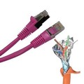 Bestlink Netware CAT6 Shielded (SSTP) Ethernet Network Booted Cable- 0.5ft- Pink 100816PK